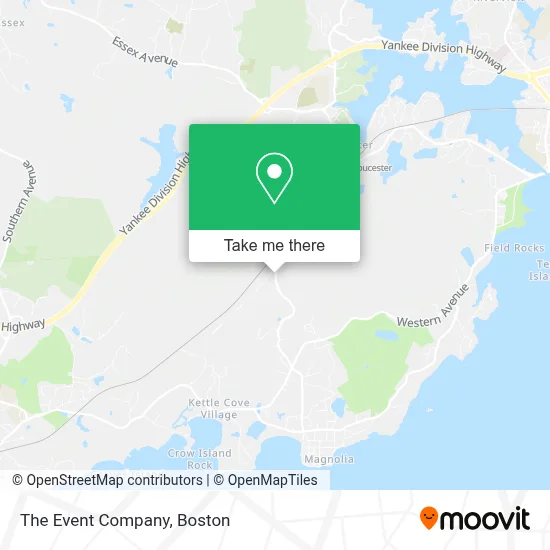 The Event Company map
