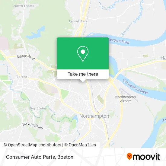 Consumer Auto Parts map