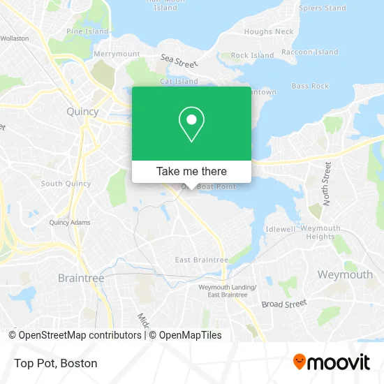 Top Pot map