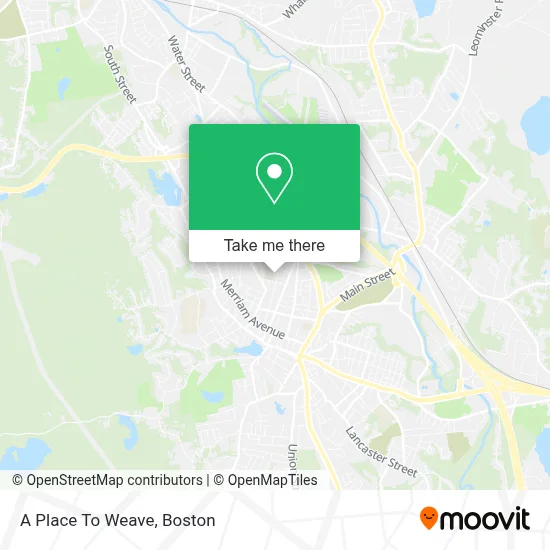A Place To Weave map