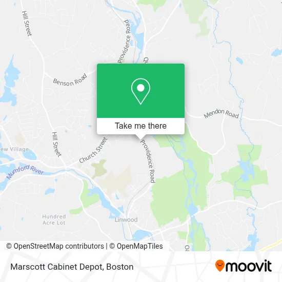 Marscott Cabinet Depot map
