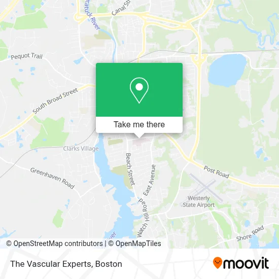 The Vascular Experts map