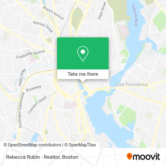Rebecca Rubin - Realtor map