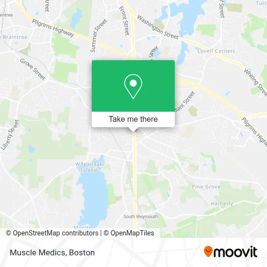 Muscle Medics map