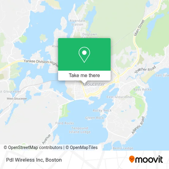 Pdl Wireless Inc map