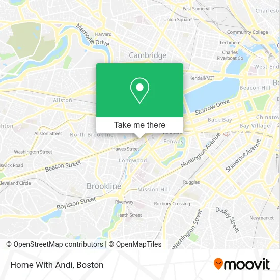 Home With Andi map