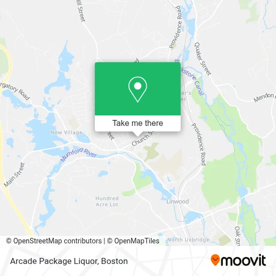 Arcade Package Liquor map