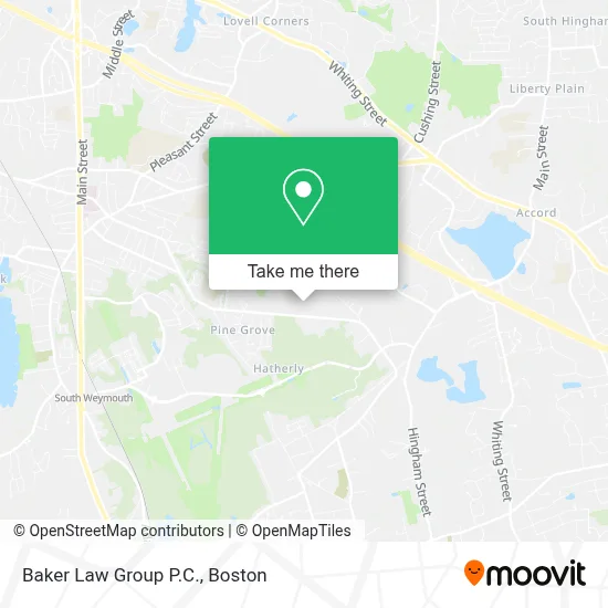 Baker Law Group P.C. map
