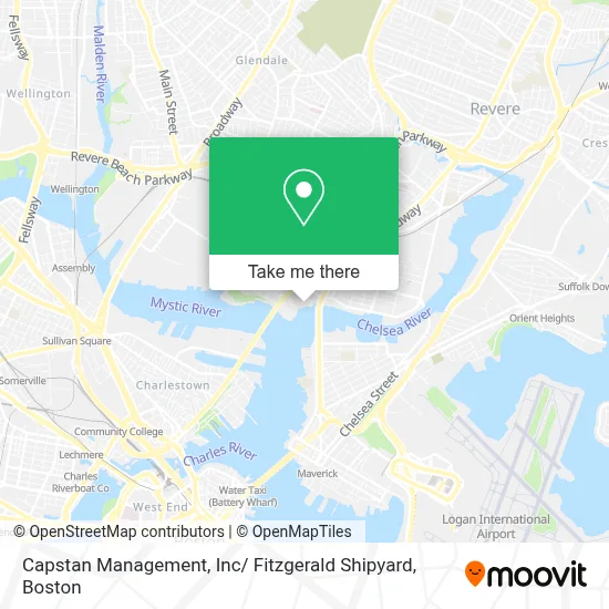 Capstan Management, Inc/ Fitzgerald Shipyard map