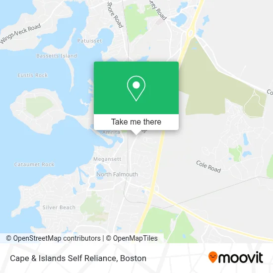 Cape & Islands Self Reliance map