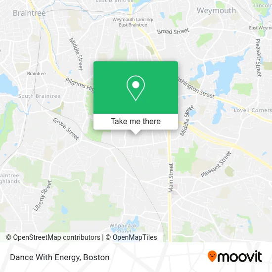 Dance With Energy map