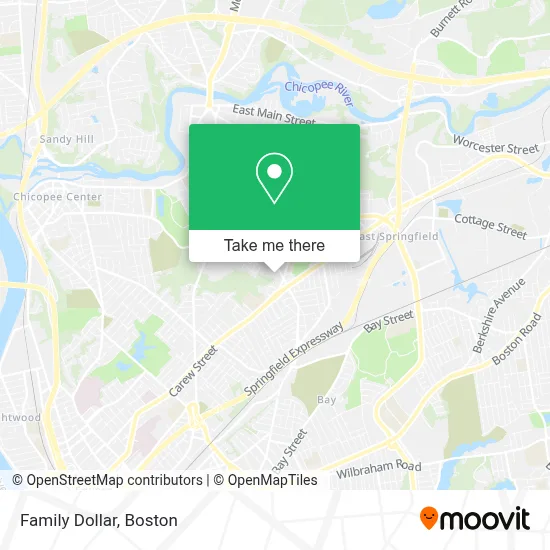 Family Dollar map