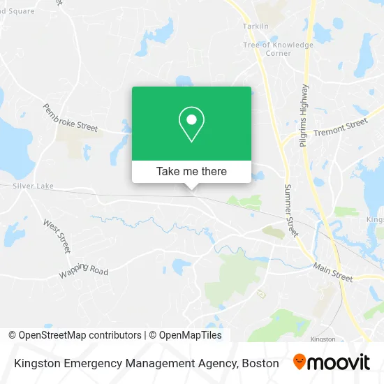 Kingston Emergency Management Agency map