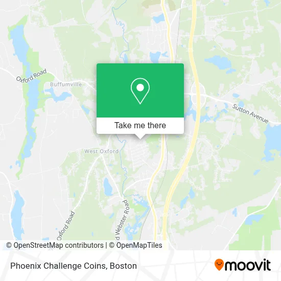 Phoenix Challenge Coins map