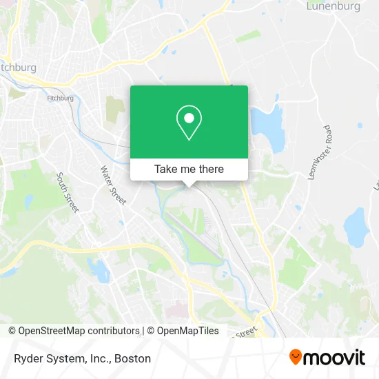 Ryder System, Inc. map