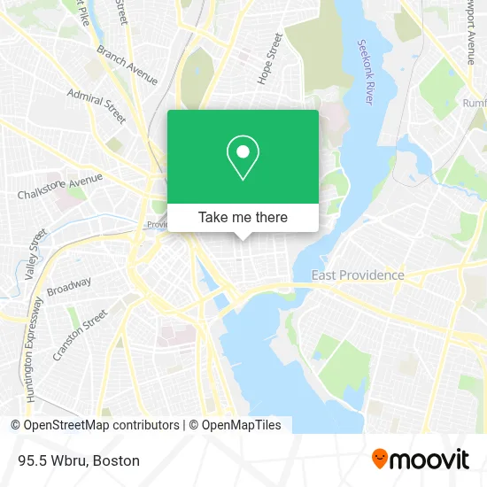 95.5 Wbru map