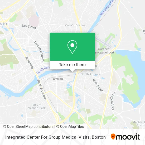Integrated Center For Group Medical Visits map