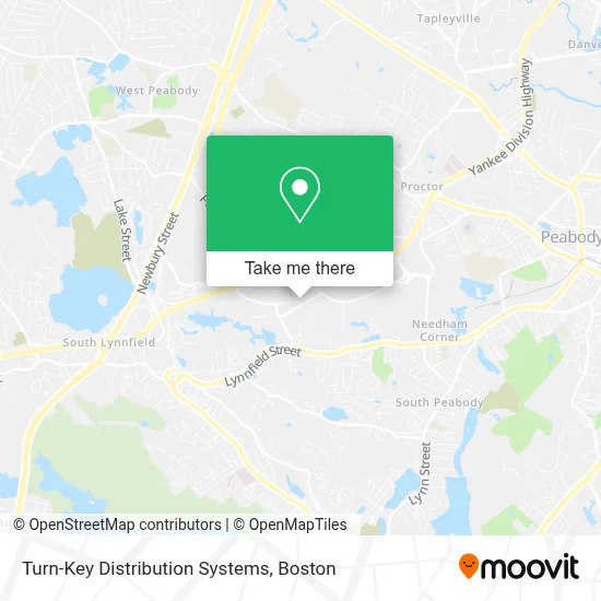 Turn-Key Distribution Systems map
