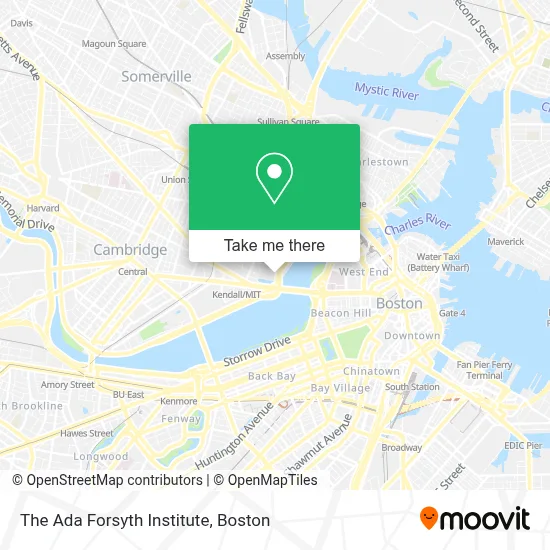 The Ada Forsyth Institute map