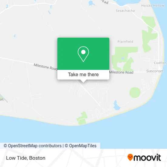 Low Tide map