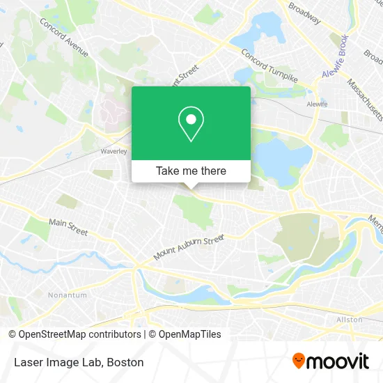 Laser Image Lab map