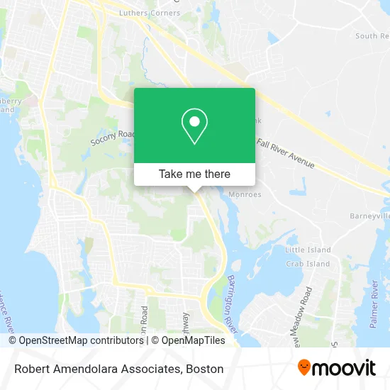 Robert Amendolara Associates map