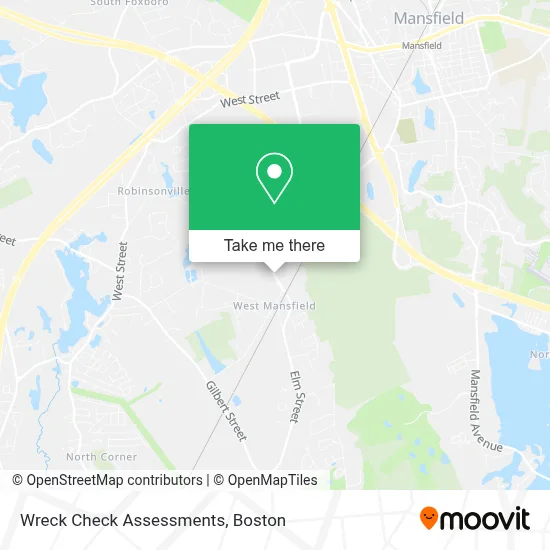 Wreck Check Assessments map