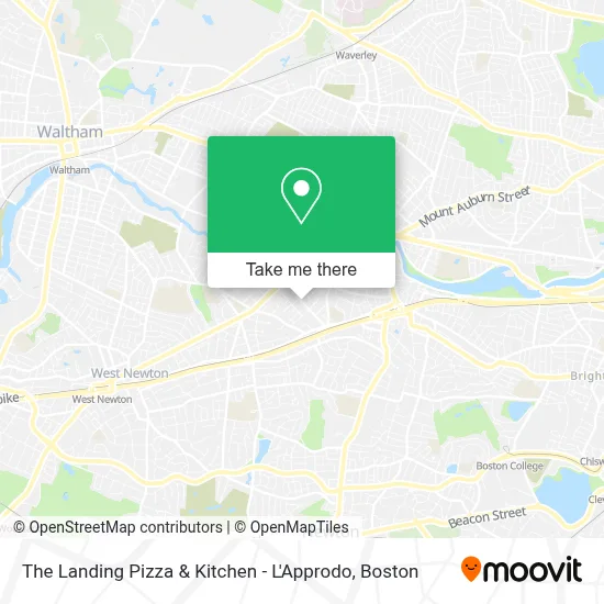 The Landing Pizza & Kitchen - L'Approdo map