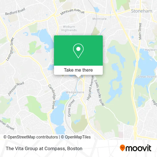 The Vita Group at Compass map