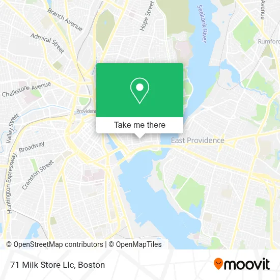 71 Milk Store Llc map
