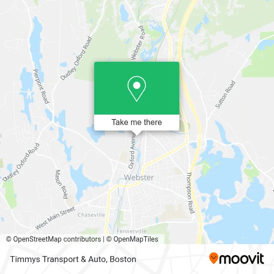 Timmys Transport & Auto map
