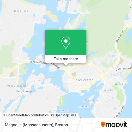 Magnolia (Massachusetts) map