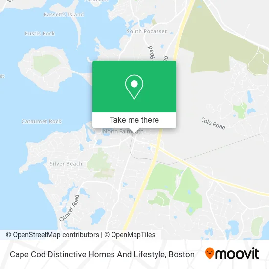 Cape Cod Distinctive Homes And Lifestyle map