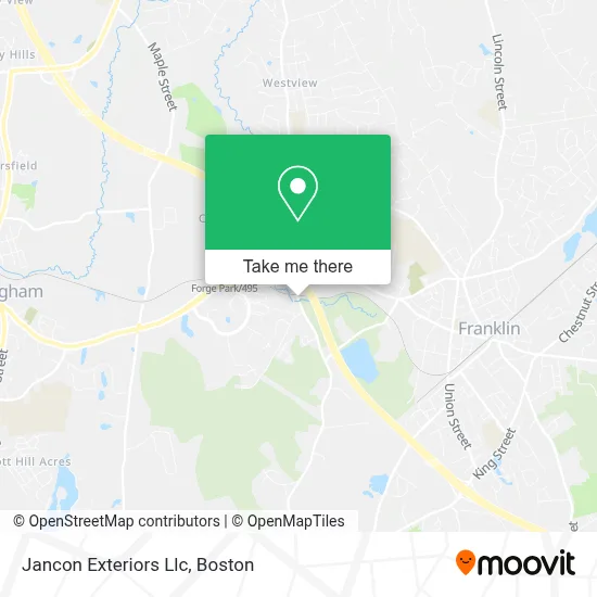 Jancon Exteriors Llc map