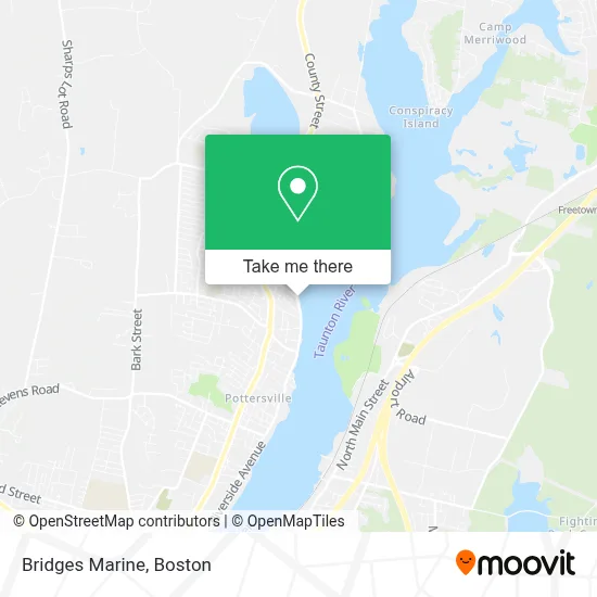 Bridges Marine map