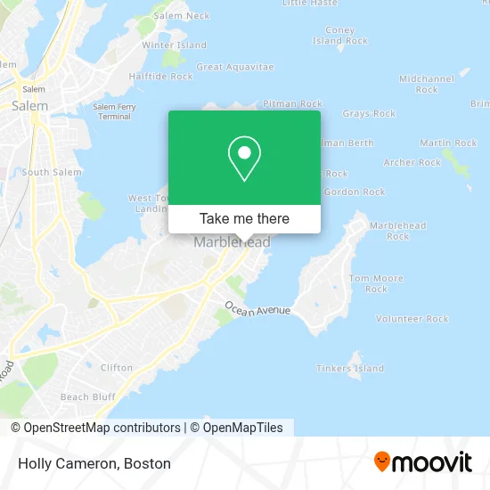 Holly Cameron map