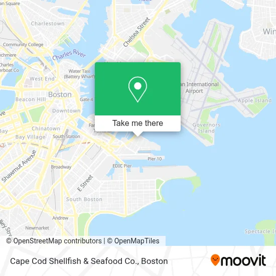 Cape Cod Shellfish & Seafood Co. map