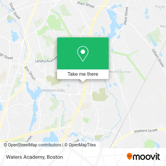 Waters Academy map