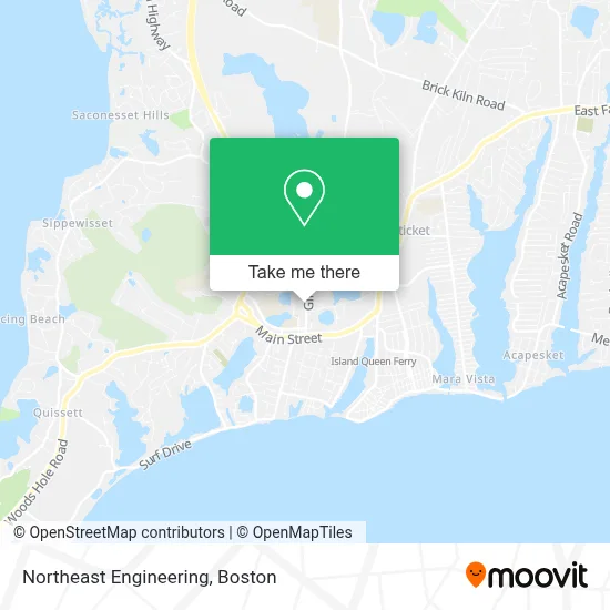 Northeast Engineering map