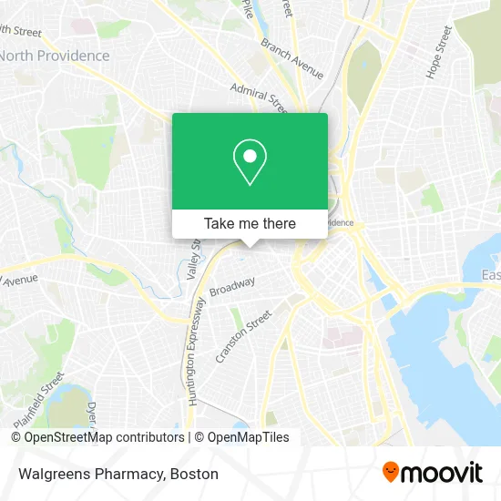 Walgreens Pharmacy map