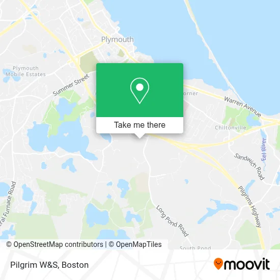 Pilgrim W&S map