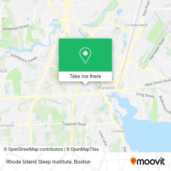 Rhode Island Sleep Institute map