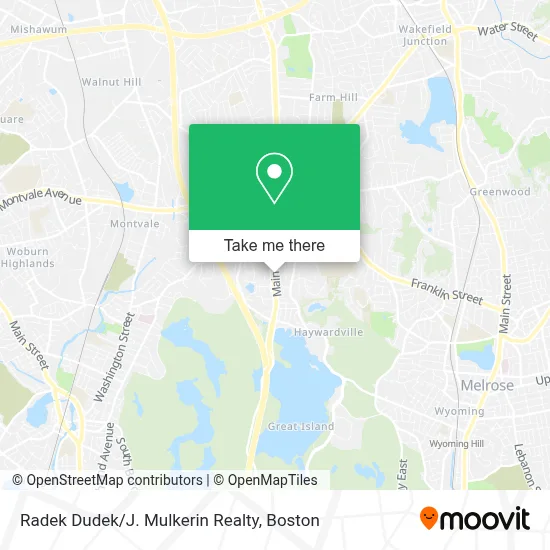 Radek Dudek/J. Mulkerin Realty map