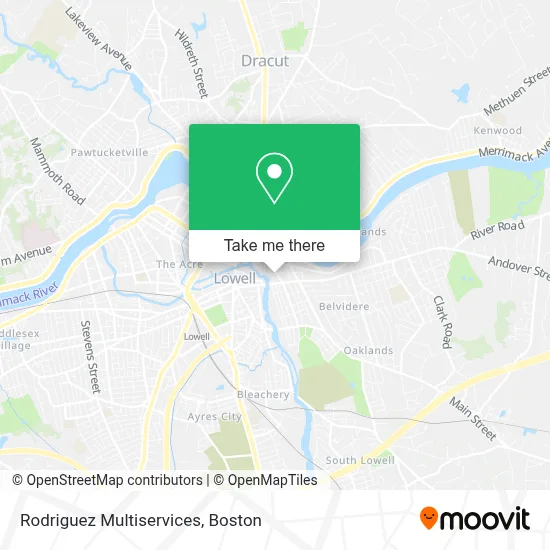 Rodriguez Multiservices map