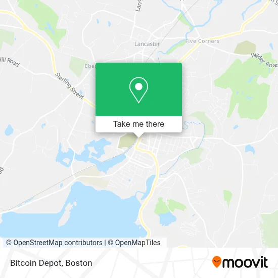 Bitcoin Depot map