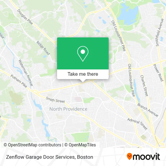 Zenflow Garage Door Services map