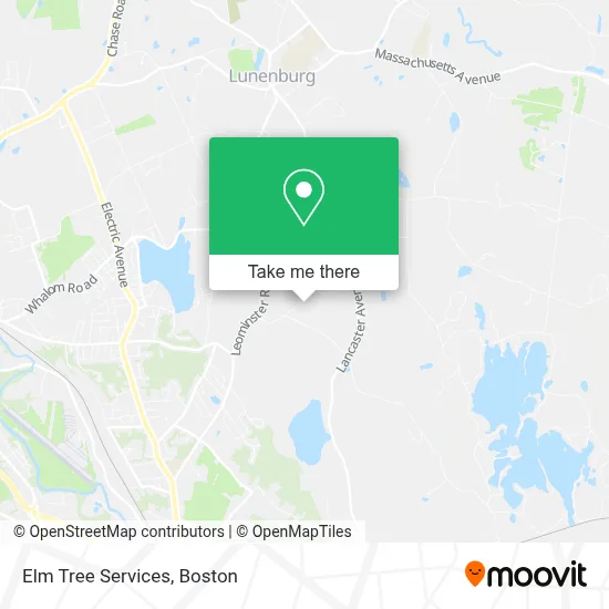 Elm Tree Services map