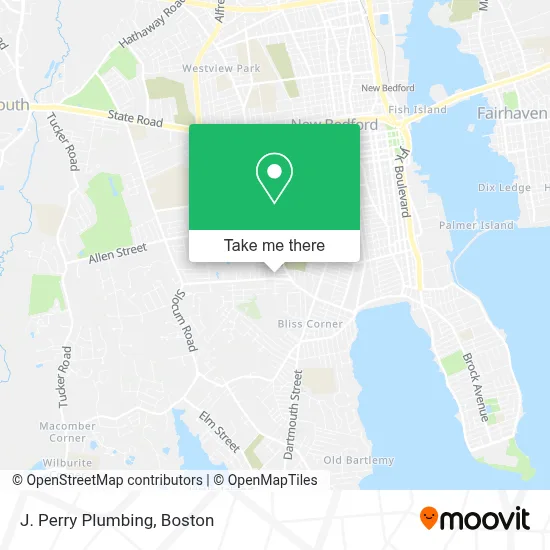 J. Perry Plumbing map