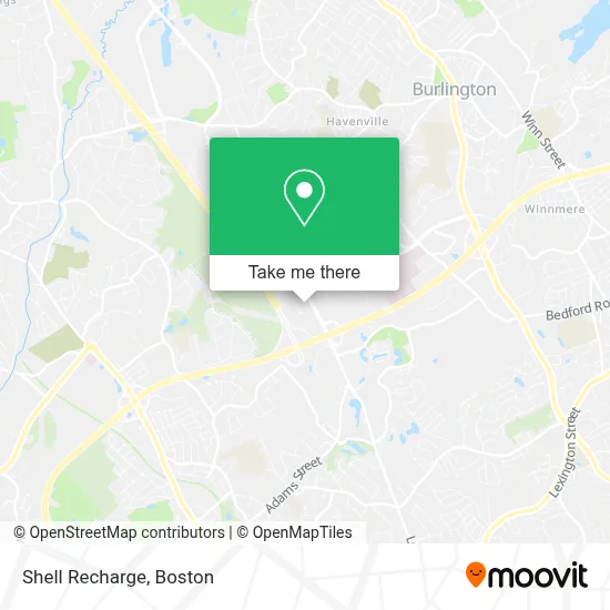Shell Recharge map