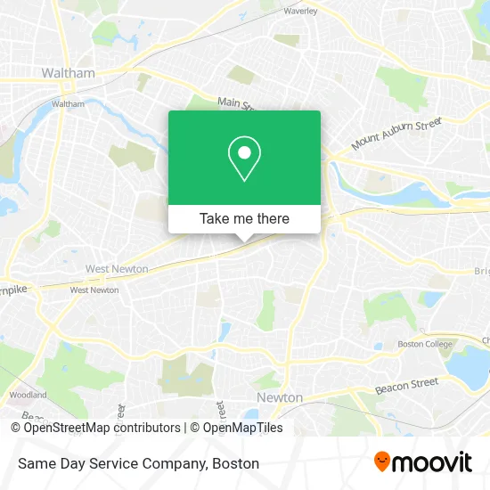 Same Day Service Company map